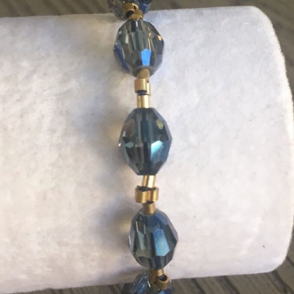 Chan Luu Jewelry - New Auth Chan Luu Allure Blue Crystal Pull Tie Bra Chan Luu Jewelry - New Auth Chan Luu Allure Blue Crystal Pull Tie Bra
